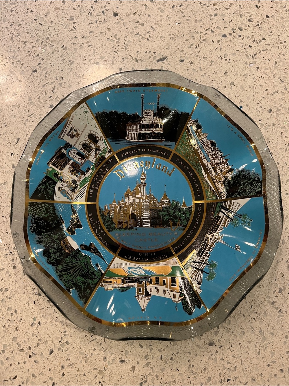 Vintage Disneyland Candy Tray 1970’s